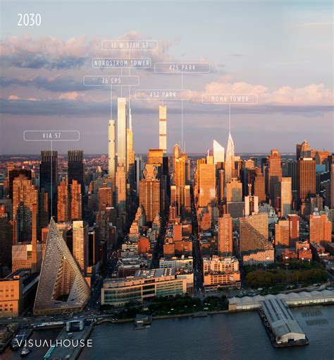galería de visualhouse nos muestra cómo será el skyline de nueva york en el 2030 2
