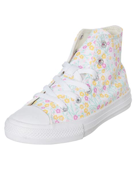 Converse Girls Chuck Taylor All Star Hi Shoe Youth White Surfstitch