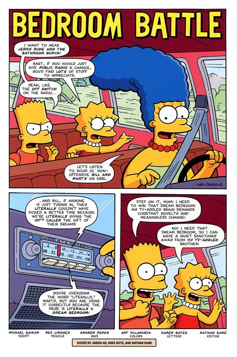Simpsons Comics Presents Bart Simpson Viewcomic Reading
