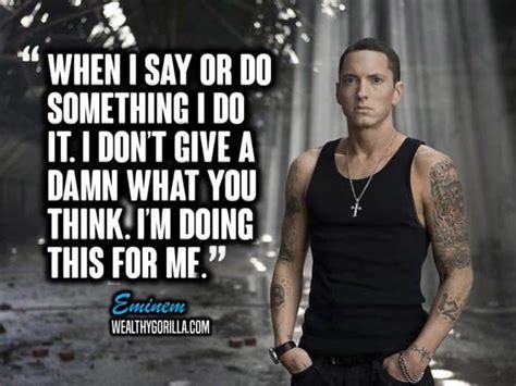 I don't wanna talk about the things we've gone through though it's hurting me now it's history i've played all my cards and that's what the gods may throw a dice their minds as cold as ice and someone way down here loses someone dear the winner takes it all. 66 Greatest Eminem Quotes & Lyrics of All Time | Wealthy ...