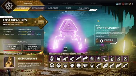 Apex Legends New Lost Treasures Event Free Skins More Youtube