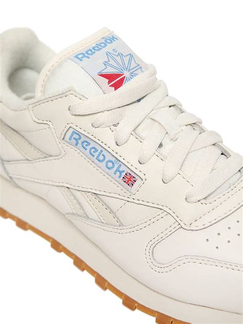 Lyst Reebok Classic Vintage Leather Sneakers In White