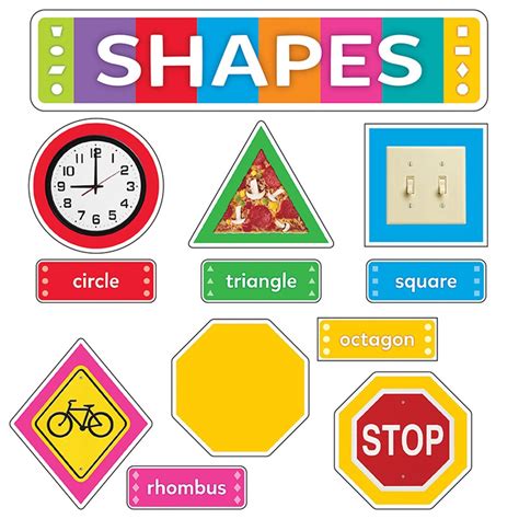 Shapes All Around Us Learning Set T 19004 Trend Enterprises Inc