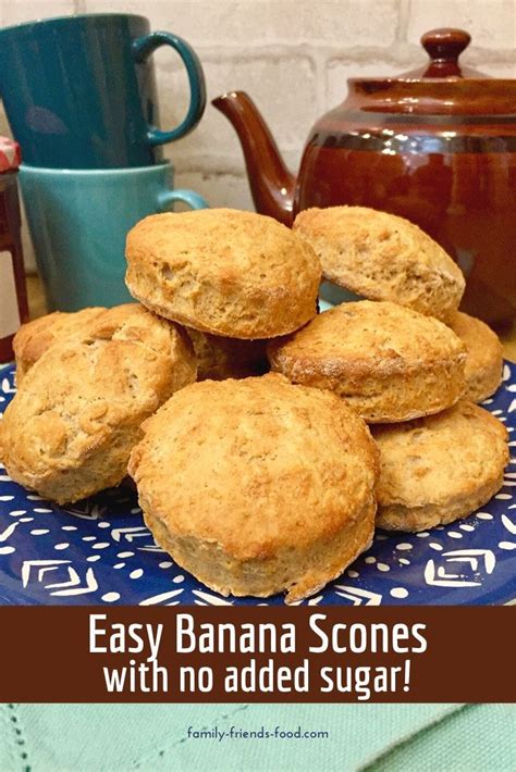 An Ingenious Way To Use Spotty Bananas These Gorgeous Banana Scones