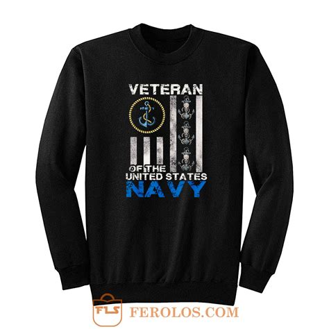 Vintage Veteran Us Navy Sweatshirt FEROLOS COM