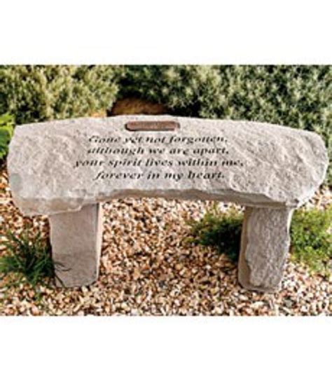 5 out of 5 stars. Memorial Garden Bench - Forever | Wind and Weather