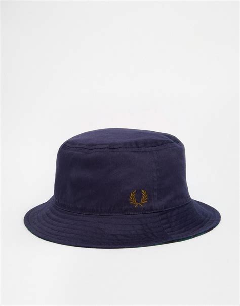 Fred Perry Fred Perry Reversible Bucket Hat At Asos