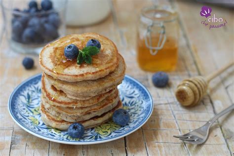 Pancake Con Farina Integrale Senza Uova Cibo Che Passione