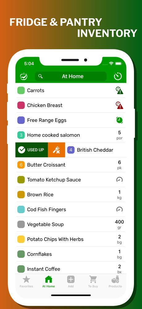 How to do a pantry inventory and organize all of your food staples. ‎CozZo・Food Inventory Manager on the App Store in 2020 ...