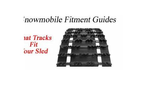 Snowmobile Track Fitment Guides - Sledtrack
