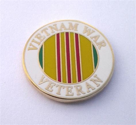 Vietnam War Veteran Military Hat Pin 00567 Free Shipping Etsy