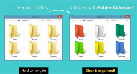 Customize Folders With Different Colors In Windows Computer Tricks