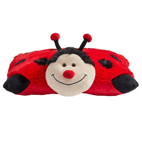 Ms Ladybug Pillow Pet Folding Plush