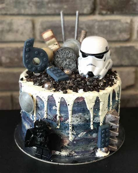 Star Wars Birthday Cake Star Wars Birthday Cake Children S Birthday