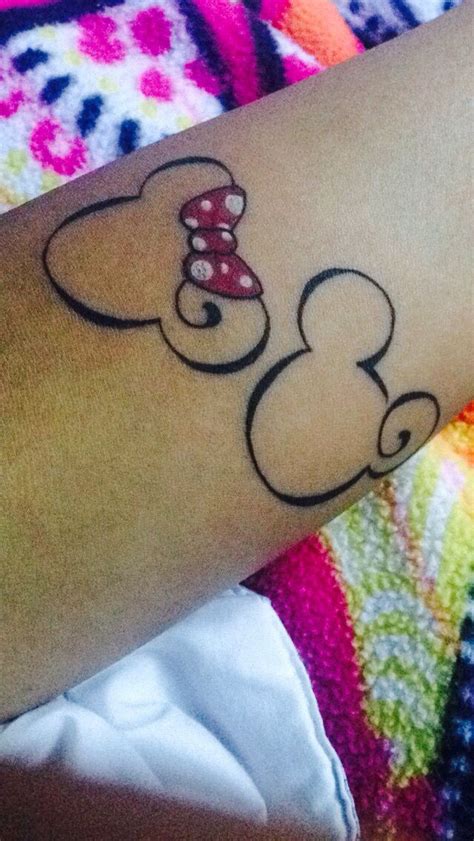 Mickey And Minnie Mouse Couple Tattoos Disney Tattoos Tattoos