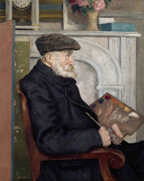 Portrait Of Auguste Renoir The Art Institute Of Chicago