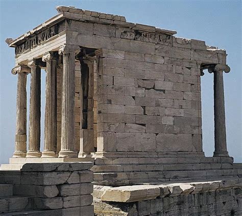 447438 Bc Iktinos And Kallikrates Parthenon The Temple Of Athena