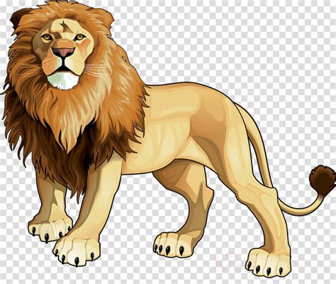 Lions Vector Animated Clip Art Of Lions 698x1024 Png Download Pngkit