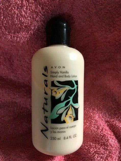 Vtg 1997 Avon Naturals Simply Vanilla Hand And Body Lotion Almost Full Ebay