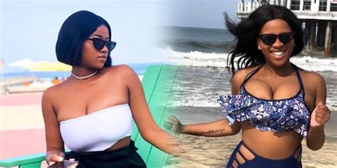 Founder Of The Boob Movement Abby Chioma Pictured At The Beach Photo