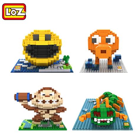 Loz Toys Pixels Diamond Building Blocks Kids Toys T Game Pac Man Diy