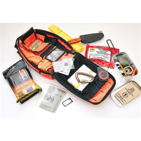 Esee Akitor Advanced Survival Kit With Orange Knife Country Usa