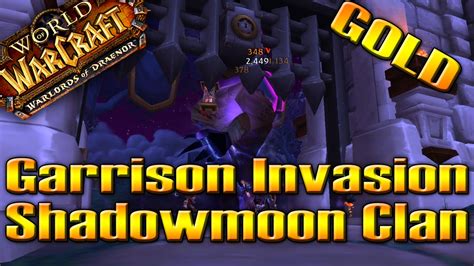 Get a missive from the sergent, i get the mok'thal outpost/nagrand one, do it, come back turn it in invasions are max 3 people, but you can get a banner/item that summons a boss at the garrison that has a 1% to drop the mounts, and that boss. GOLD GARRISON INVASION (Shadowmoon Clan) by QELRIC ...