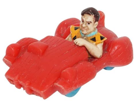 Freds Red Car 2 Vehicle From Flintstones Movie Promo Toy Used 1994
