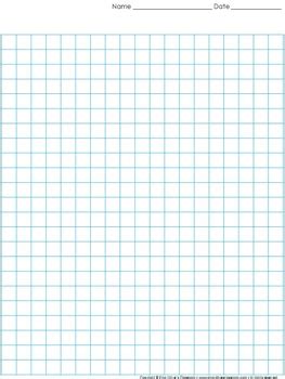 graph paper full page grid  centimeter squares  boxes king