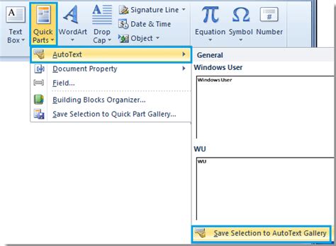 How To Insert Auto Text In Word Psawefluid