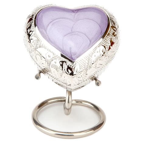 Purple Heart Cremation Ashes Keepsake Mini Urn Sfs Memorials