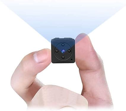 MHDYT Mini Spy Camera Wireless Hidden Full HD P Portable Small Covert Home Nanny Cam With