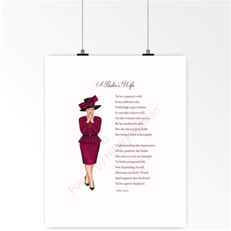 Pastor Ministers Wife First Lady Appreciation Etsy