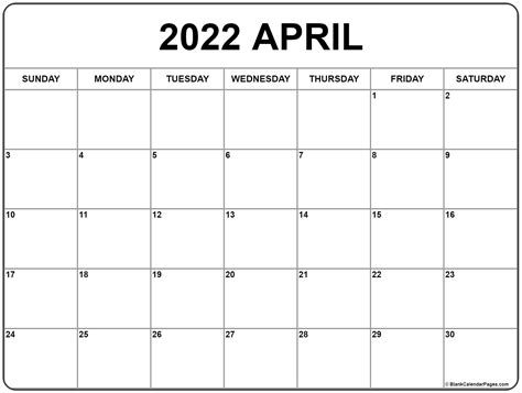 April 2021 Calendar Free Printable Calendar Templates