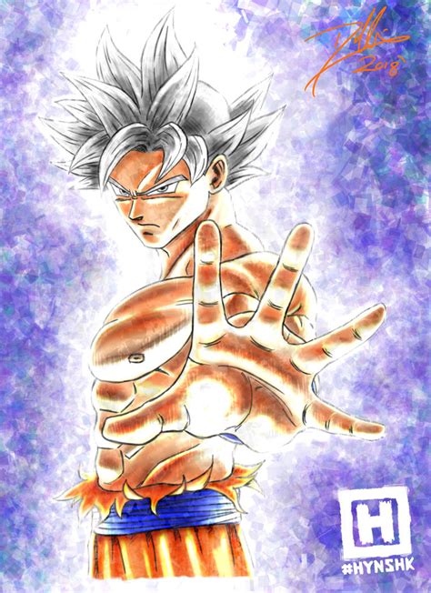 Ultra Instinct Goku By Dhk88 On Deviantart