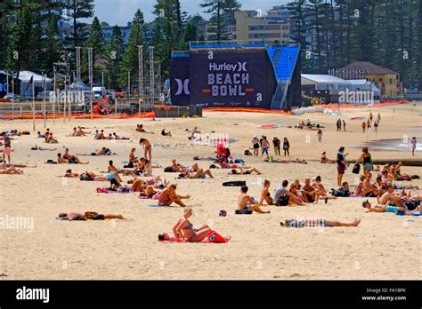 Manly Beach Sydney Australia New South Wales Au Stock Photo Alamy