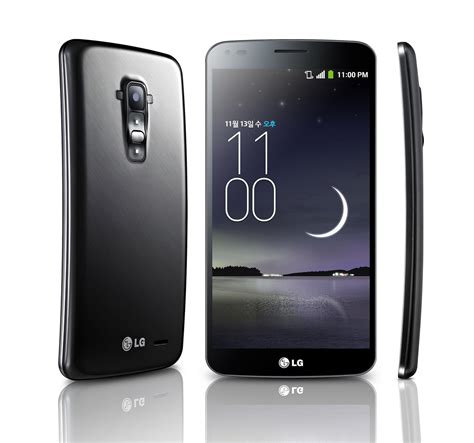 LG G Flex LG officialise son premier smartphone incurvé