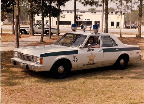Retired Deputy Rodell Cranfords 1980 Plymouth Volare Patrol Car 360 c.i