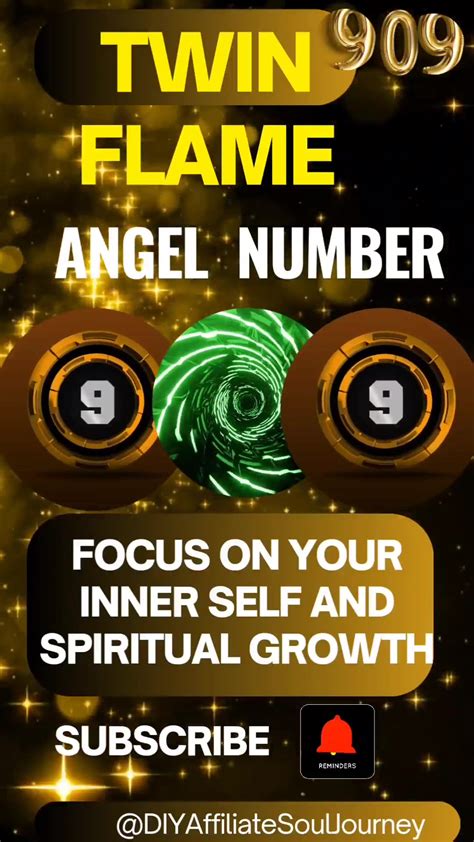 Twin Flame Angel No 909 Master Number 9 Focus On Your Inner Self And