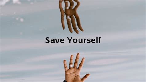 Save Yourself Before Saving Anybody Consult A Psychologist