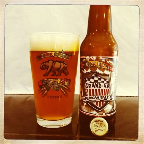 Norcal Beer Blog Bear Republic Brewing Company Grand Am American Pale Ale