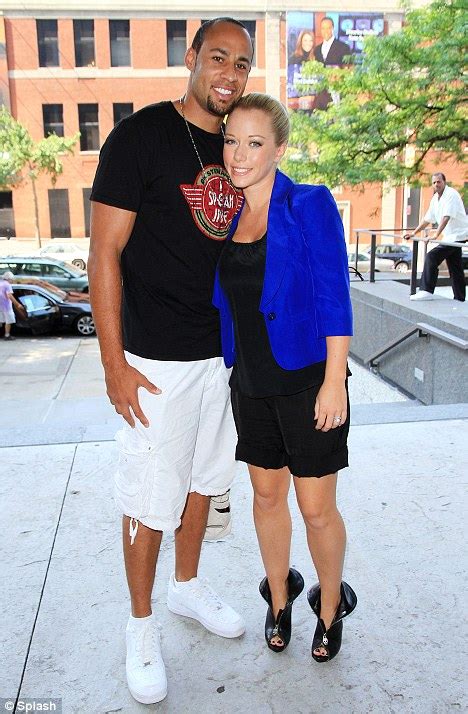Kendra Wilkinson And Husband Put On A Happy Face After Spotting A