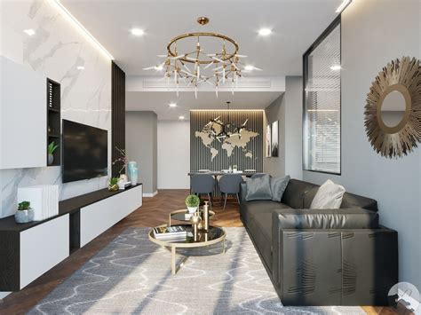 3d Apartment Interior Design Home Cgtrader