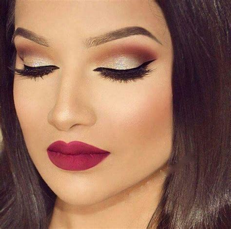 Cat Eye Makeup Red Makeup Natural Eye Makeup Eye Makeup Tips Beauty