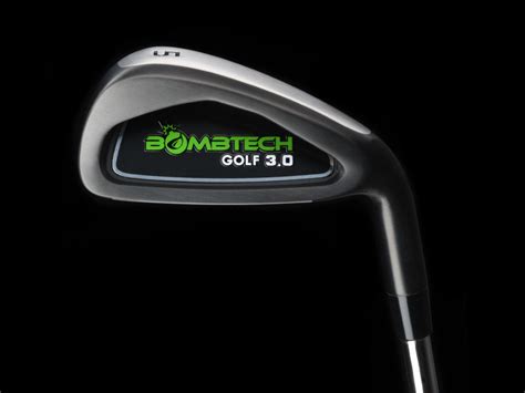 New Limited Edition Bombtech 30 Black Iron Set Golf Irons For Sale