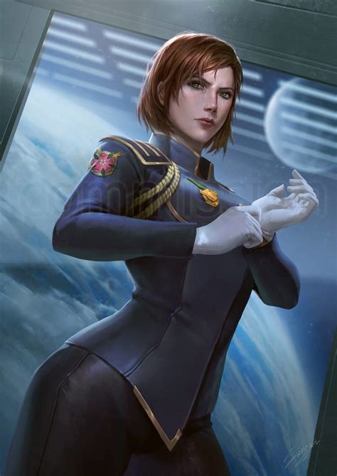 Evangeline Shepard Sariya Mass Effect Mass Effect Universe Mass