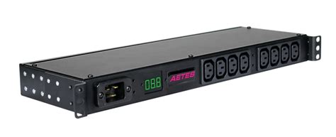 Data centers face challenges in power protection and management solutions. Metered Rack PDU | AETES Rackmount 1U Metered PDU 16A