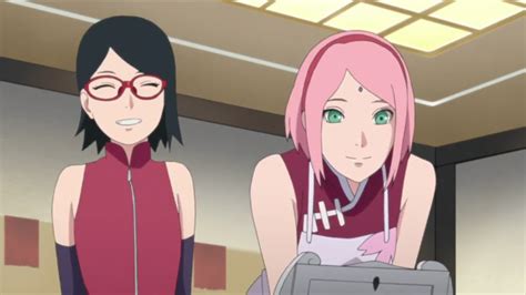 Sakura And Sarada Uchiha Boruto Naruto Next Generations Naruko