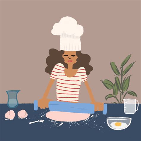 Illustration Baking  By Denyse Find And Share On Giphy