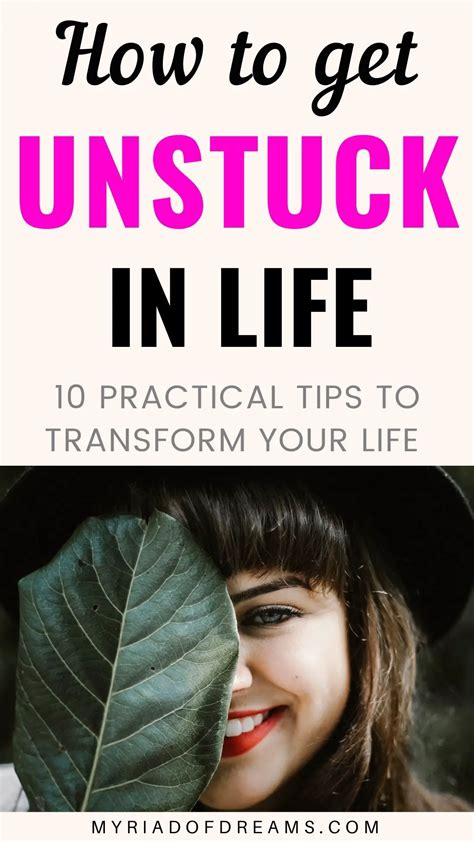 How To Get Unstuck 10 Simple Ways To Get Your Life Back On Track